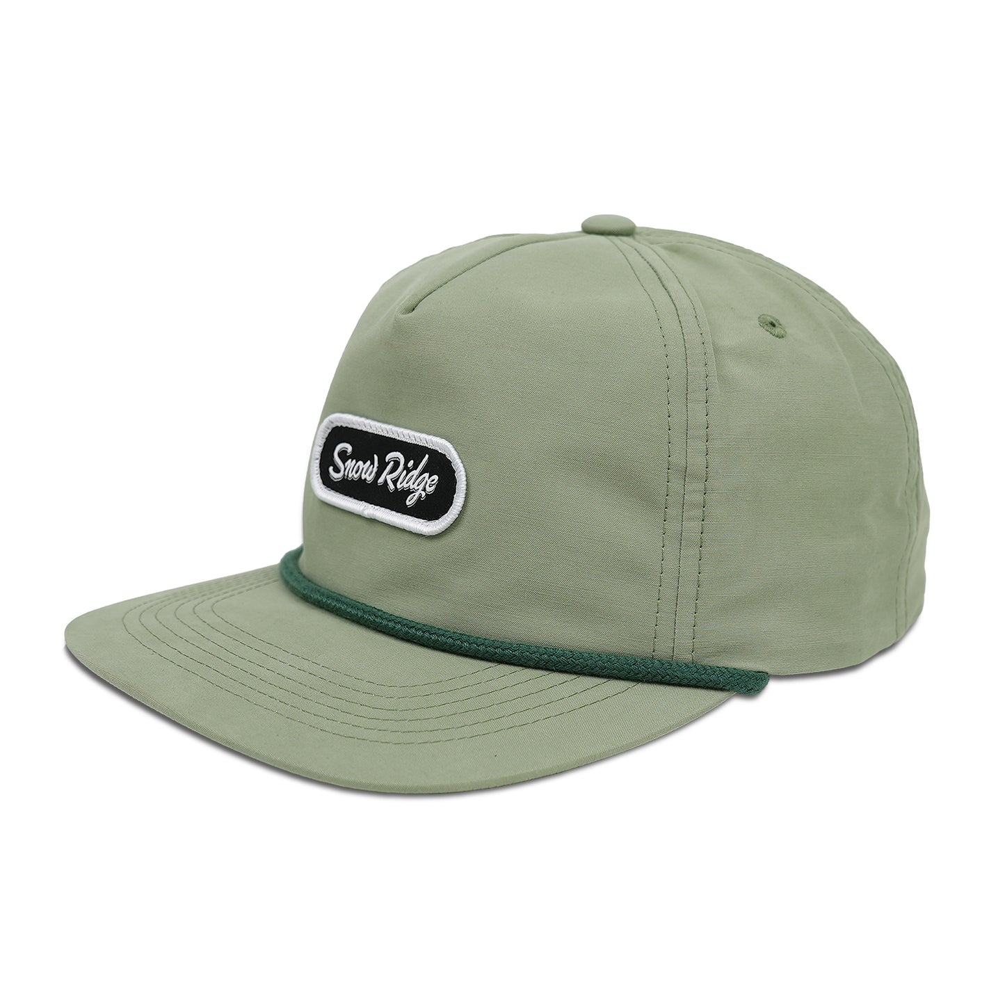 Snow Ridge Rope Hat - Olive